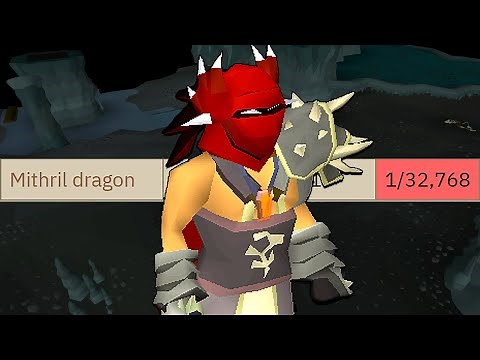 Can I Get A Dragon Full Helm In 8192 Mithril Dragons? - On Drop Rate