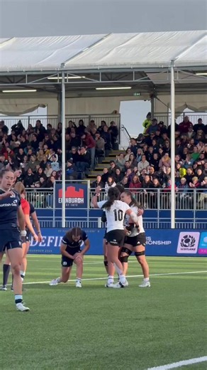 EPK on fire in Edinburgh: Black Ferns rugby try