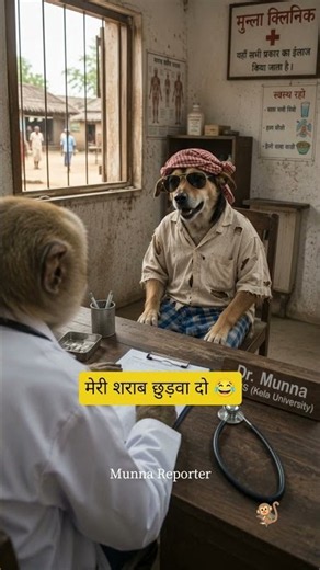 मेरी शराब छुड़वा दो #viral #trending #munnareporter #shorts #reel #comedy #funny