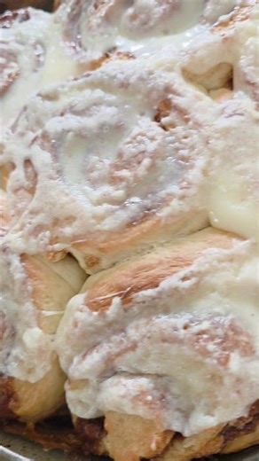 Cinnamon Rolls made by Rachana for the first time during Spring break 2026