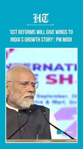 2.4K views · 72 reactions | PM Modi: GST reforms are structural changes to boost India’s growth story Read more on this: https://www.hindustantimes.com/india-news/pm-narendra-modi-compares-tax-eras-117-on-1-000-shirt-before-2014-under-next-gen-gst-it-s-now-101758779968822.html | Hindustan Times | Facebook