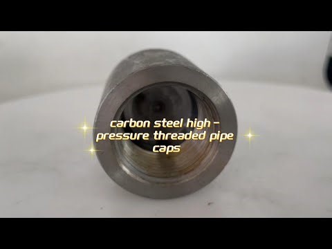 carbon steel high pressure threaded pipe caps