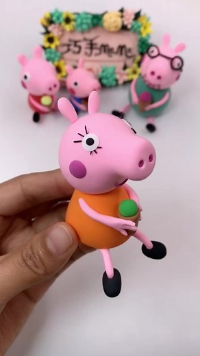 Mommy Pig Clay Blind Box Unboxing | Peppa Pig TikTok Trend