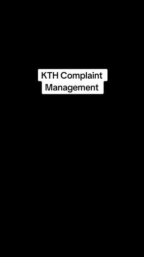 Efficient Complaint Management System at KTH | IT Department Innovation