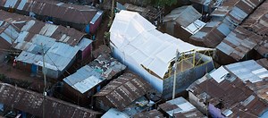 Selgascano build a school in Kenya's Kibera slum