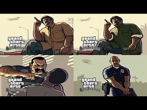 GTA San Andreas - ALL Loading Screens