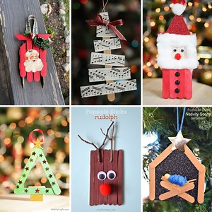 35+ Adorable Christmas Craft Stick Projects for Kids