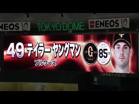 ヤングマン 2019年 登場曲【YOUNG MAN (Y.M.C.A.) - 西城秀樹】