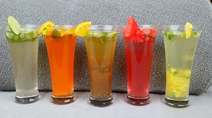 137K views · 136 reactions | #SummerSpecialRecipe ৫ টি ভিন্ন স্বাদের জুস রেসিপি ।। প্রচণ্ড গরমে তৃষ্ণা মেটাতে তৈরি করুন ৫ টি ভিন্ন স্বাদের জুস 5 Different juice recipe | 5 Easy Mojito Recipe | Virgin Mojito | Watermelon Mojito | Orange Mojito | Summer Mocktail Recipe | রসনা | Facebook