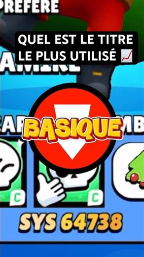 WHAT IS THE MOST USED TITLE 📈?! #brawlstars