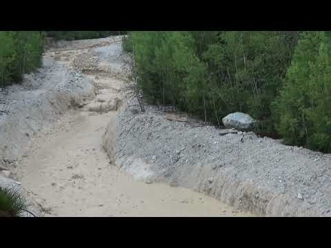 Illgraben 02.06.2023 Attention, une lave torrentielle peut en emporter une autre