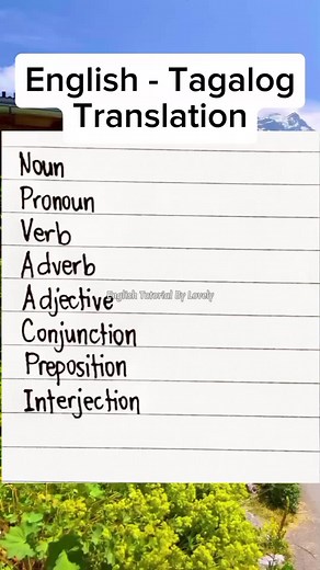 English to Tagalog Translation: Tips for Education Matters
