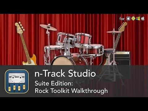 Rock Toolkit Walkthrough | n-Track Studio Suite Edition