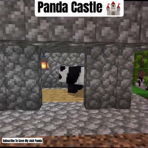 Minecraft Panda Castle