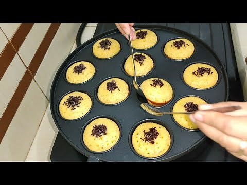 Resep Kue Cubit Enak, Manis, Berserat, Empuk Lembut Menul2 | Tanpa Mixer, Tinggal Aduk2