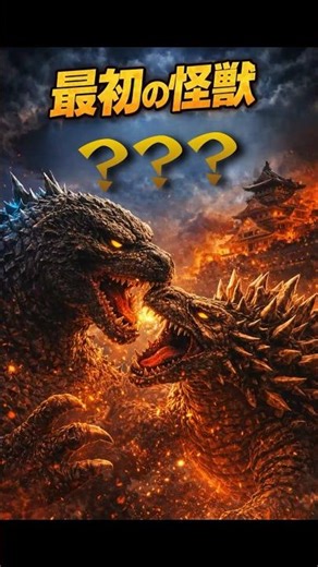 【事実】ゴジラが一番最初に戦った怪獣 #shorts #ゴジラ