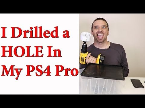 PS4 Pro Case Mod - Fan Noise Overheating Fix?