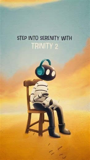 R I T E S H V A R M A on Instagram: "Meet all-new Trinity 2–your personal portal to serenity. Turn up the volume and remain effortlessly unbothered by the worldly chaos. #gettriggr #trinity2 #2danimation #2d #animation #procreate #procreatedreams #oilmaxpack #flipkartexclusive"