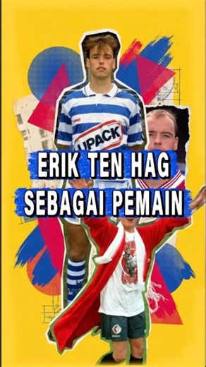 Erik Ten Hag Sebagai Pemain