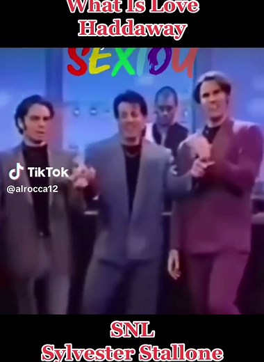 SNL Sketch with Sylvester Stallone and Haddaway