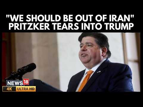 JB Pritzker TORCHES Trump Over Iran War, Tariffs & Rising Costs Ahead Of Illinois Election | N18G
