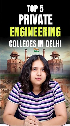 🔥Top 5 Private Engineering Colleges In Delhi | Best Private Colleges in Delhi | Intellipaat #Shorts