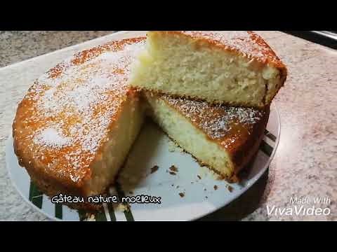 Recette simple Gâteau nature Moelleux #easyrecipe #cake