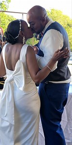 What an HONOR it was to witness the joining of lives together of Lashay Felton and Travis Felton! Lashay, you were an absolutely beautiful bride and I'm sure our moms were rejoicing in your happiness. Congratulations! #ManUSFeltons #loveandmarriage #blacklove | Tamiah Bridgett-Alexander