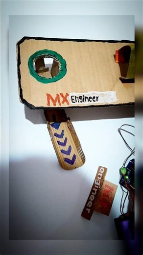 DIY | Cool Arduino Project with Cardboard #handmade