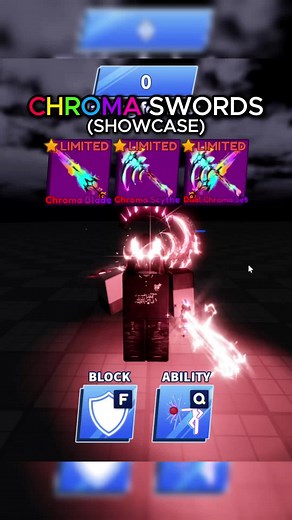 New Limited Chroma Set in Blade Ball! Get the RGB Swords!