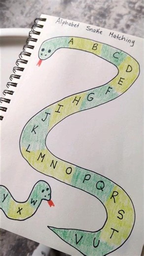 Alphabet Snake Activity | Educational Videos for Toddlers