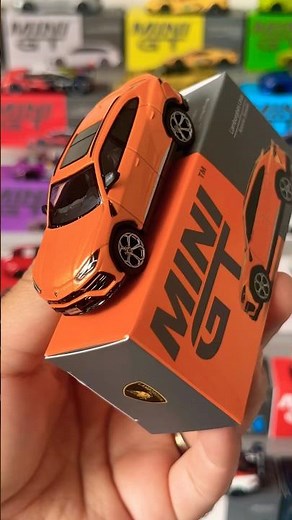 🎥 Mini GT Unboxing – Lamborghini Urus Arancio Borealis by DLAN Diecast