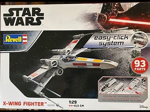 Revell 1/29 X-wing model build video 1/6