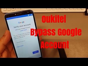 Oukitel C8. Remove Google account bypass FRP.Without PC.