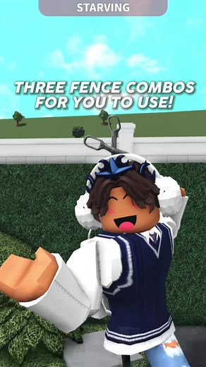 Creative Fence Combos for Your Garden | Bloxburg Ideas