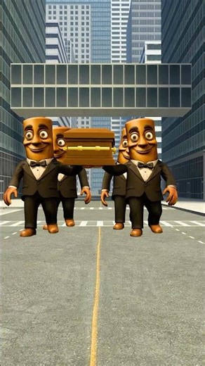 New Coffin Tung Tung Tung Sahur Song Walking In The Big City #shorts