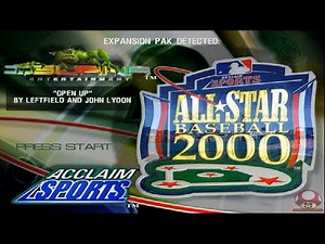All-Star Baseball 2000 (Nintendo 64): Intro