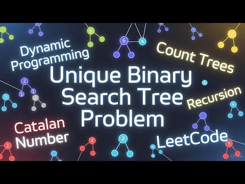Count Unique BSTs | Dynamic Programming & Catalan Numbers Explained