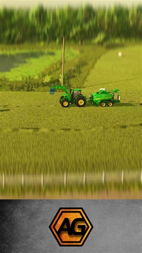 Miniature Baling #farmingsimulator25 #tiltshift