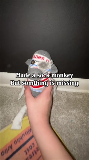 W sock monkey #fypviraltiktok#trend#art#funny#fyppppppppp | monkey