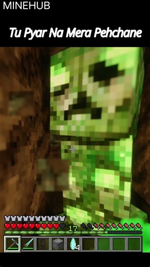 Creeper X OLD SONG ❤️ #minecraft #minehub #memes #shortvideo #oldsong