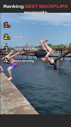 Ranking the BEST Backflips Ever 🤸🔥 | Top 5 Insane Flips!