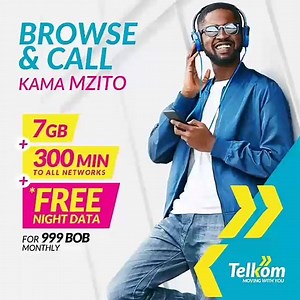 21K views · 25 reactions | The #MzitoBundle WINS  Where else do you get 7GBs data, 300 minutes all net calls and free browsing from 12am to 6am at 999 bob monthly 樂 Try it for yourself, dial *544# | Telkom Kenya | Facebook