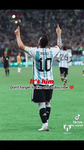 The Real G.O.A.T in Football 🐐 ❤️ #shorts #messi #fifaworldcup2026 #fifa
