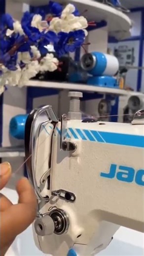 jack F5 single needle lock stich machine direct drive #shortsvideo#jackr5#jinL1C#sewing#automobile