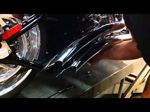 Installing a Big Radius Exhaust System on a Big Dog Motorcycle - Part 3 - Final