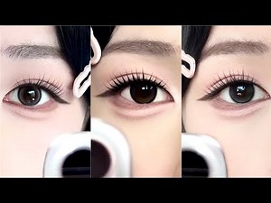 Soft Korean eye makeup tutorial