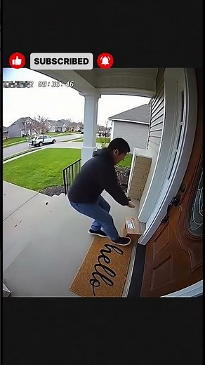 Epic Porch Pirate Fail Caught on Camera!
