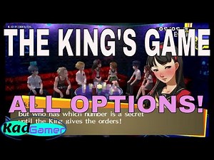 Persona 4 Golden - 096 The King's Game All Choices