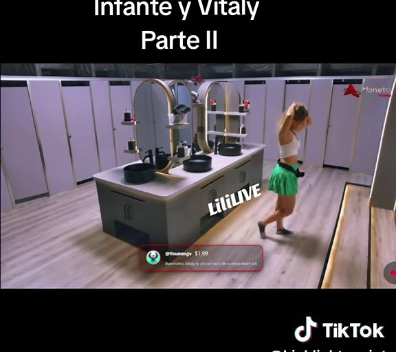 Parte II: Infante y Vitaly se dieron hoy muchooo amor 🤣😂😅🥰🥰 #planetaalofoke #casadealofoke #viral #pamelainfante #teamvitaly